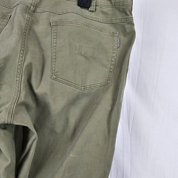 Duluth Trading Co Flex Ballroom Khakis Mens Pants Sz 40x30 Green - Picture 6 of 9